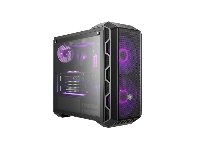 Caja PC COOLER MASTER H500 (ATX Mid Tower - Gris)
