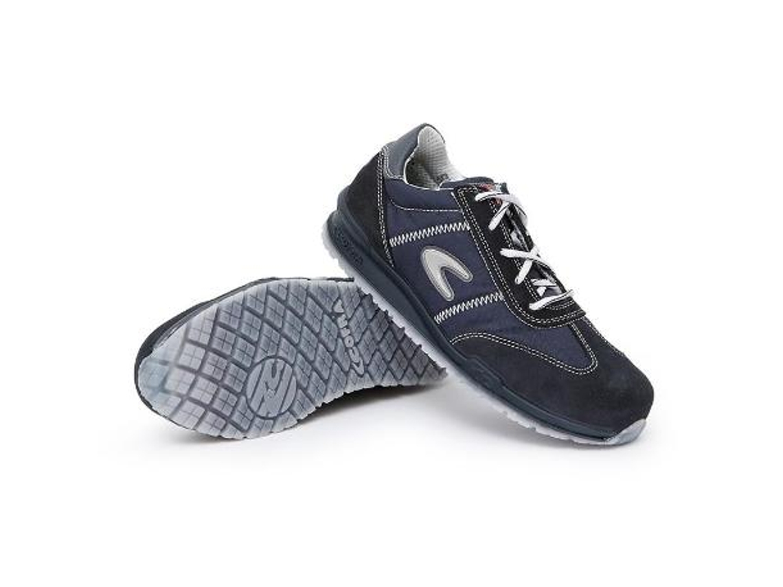 Zapato seguridad cofra brusoni s1p puntera aluminio, plantilla no metalica tallas 36-47 t/calzado numero 40