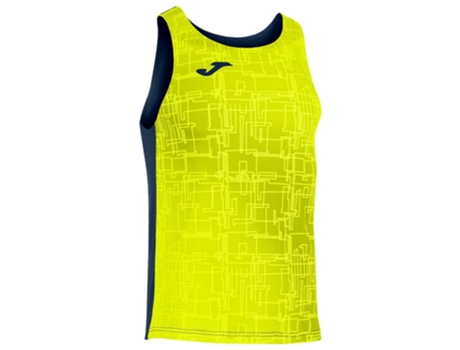 Camiseta de Hombre para Running JOMA Elite Viii Multicolor Amarillo (14 años)