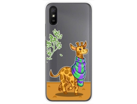 Carcasa Xiaomi Redmi 9A / 9AT TUMUNDOSMARTPHONE Dibujos Transparente Multicolor