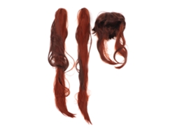 Peluca De Cosplay De Cabello Largo Ondulado Con Dos Coletas Para Fiesta Y Actividades De Cosplay
