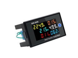 Medidor Lcd Digital Multifunción Monofásico Con Medición De Energía, Potencia Y Factor De Potencia.