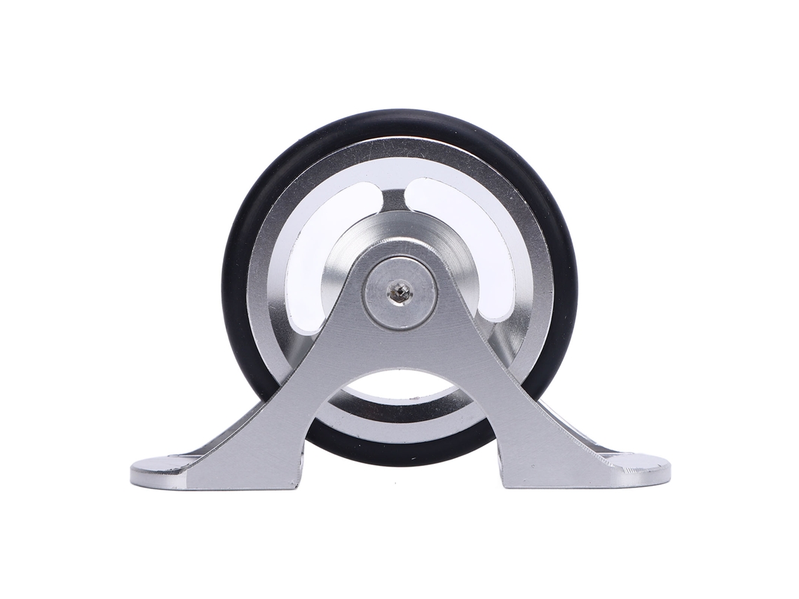 2026-guardabarros Bicicleta Rueda Auxiliar Aluminio Ligero Para Bicicleta Plegable Easywheel Plata