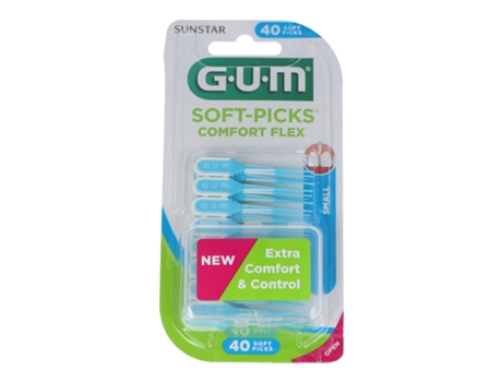 Cepillo Interdental GUM Soft-Picks Comfort Flex Small (40 Unidades)
