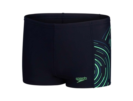 Boxer de Natação Plastisol Placement Colorido 15-16 Years Rapazspeedo