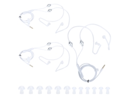 3 Pares De Auriculares Con Cable, Con Ventilación Y Control De Línea, Para Teléfonos Móviles, Conector De 3,5 Mm.