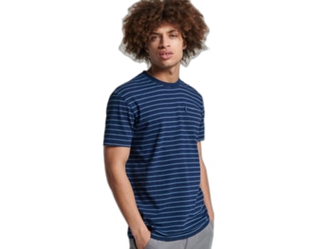 Camiseta para Hombre SUPERDRY (XS - Algodón - Multicolor)