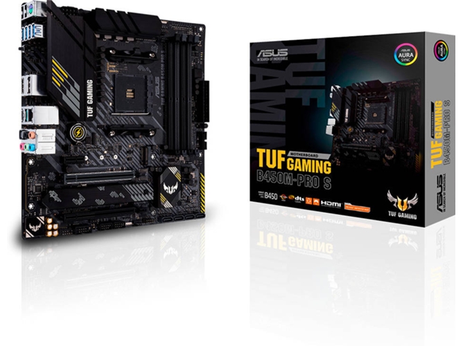 MOTHERBOARD ASUS TUF B450M-PRO S