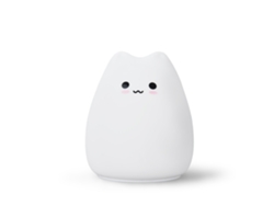 Lámpara De Noche De Silicona Con Diseño De Gato, Funciona Con Pilas, Para Habitación Infantil, Clase A