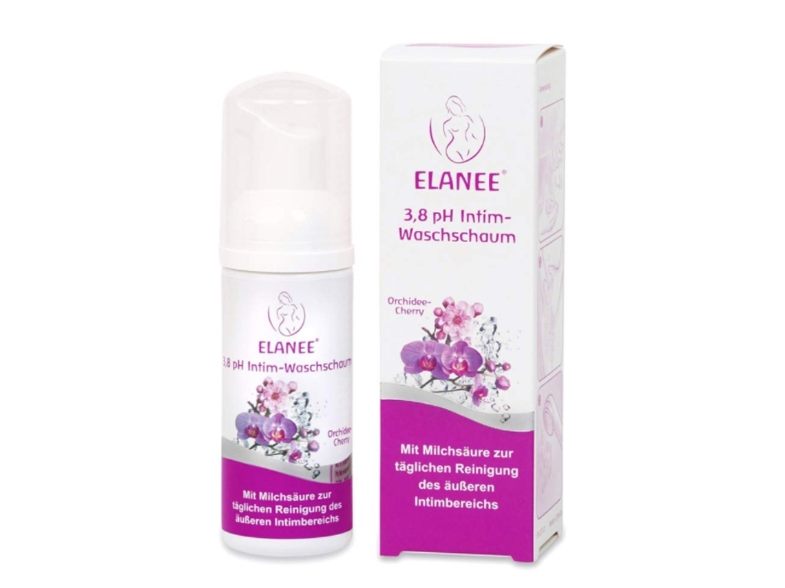 Elanee, Espuma Limpiadora Para Zona Íntima, 50 Ml