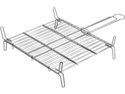 Parrilla EDM Doble con Pies (Zinc)
