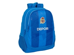 Mochila Escolar R. C. DEPORTIVO DE LA CORUÑA Azul 32 x 44 x 16 cm