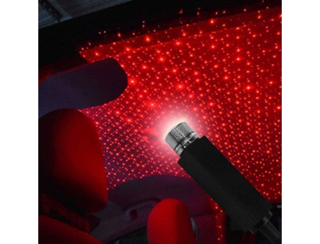 Mini proyector de luz LED para DJ [rojo]