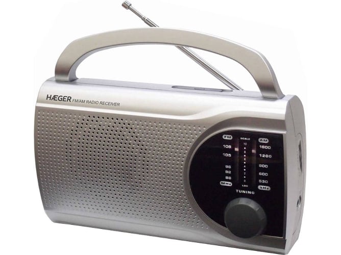 Radio Portátil HAEGER Surround (AM/FM - Pilas)