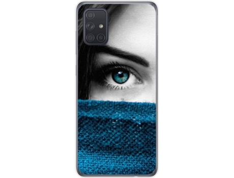 Carcasa Samsung Galaxy A71 TUMUNDOSMARTPHONE Dibujos Multicolor