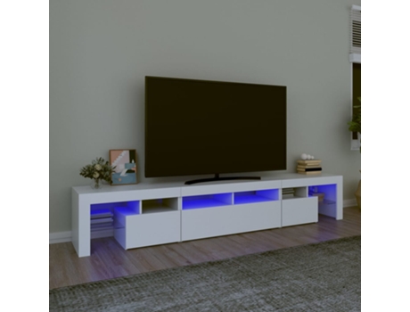 Mueble De Tv VIDAXL Blanco Madera contrachapada (230x36.5x40 cm)