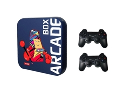 Consola De Juegos 3d Tipo D Arcade Box 256g Con 2 Mandos Inalámbricos Y Retro Integrados