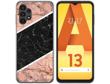 Carcasa para Samsung Galaxy A13 4G TUMUNDOSMARTPHONE Dibujos Mármol 07 Multicolor