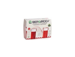 Pack 2 Gel 140gr Ambientador Geranio Moscas 11001 Ibergarden