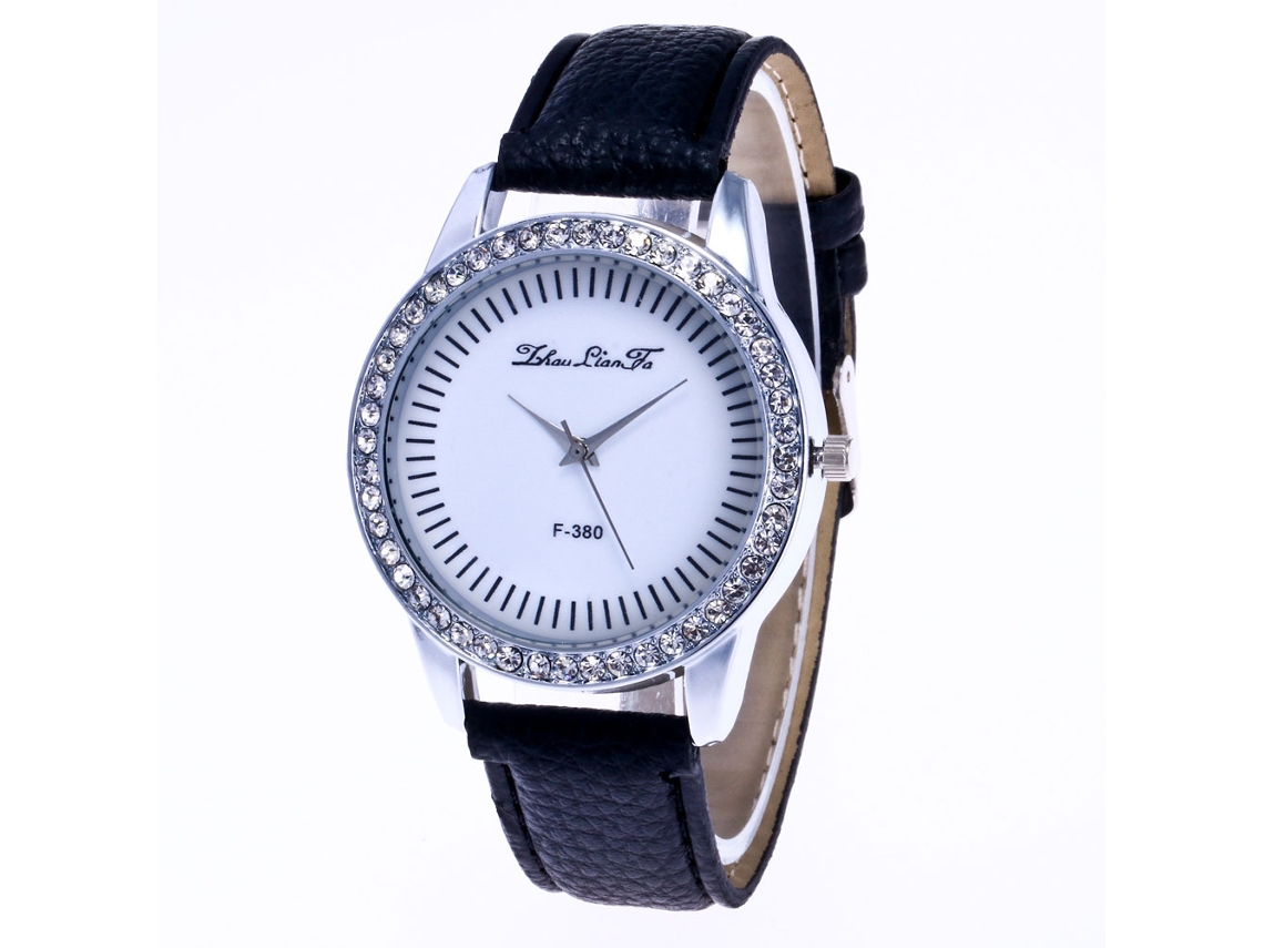 Reloj De Cuarzo Para Mujer Con Correa De Silicona Azul Sencilla E Informal.