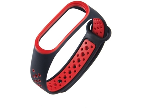Correa Xiaomi Mi Band 4/3 LMOBILE Band Strap Dots (Negro y Rojo)