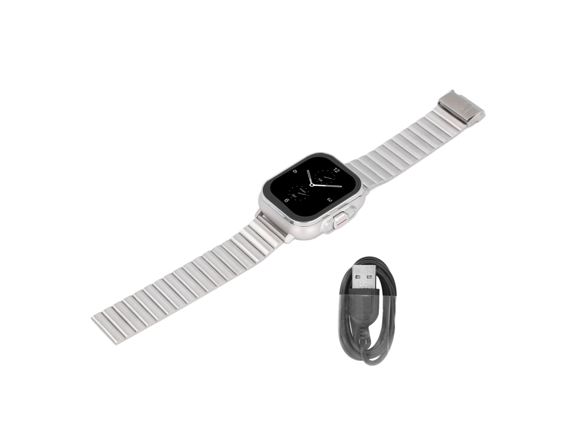 Reloj Inteligente 2 En 1 (podómetro Deportivo, Auriculares Inalámbricos)