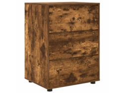 Maison Exclusive - Armario De Almacenamiento Roble Ahumado 60 X 48 X 81 Cm