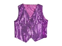 2026-chaleco Sin Mangas De Lentejuelas Brillante Unisex Para Niños Colorido Para Fiesta Y Actuación