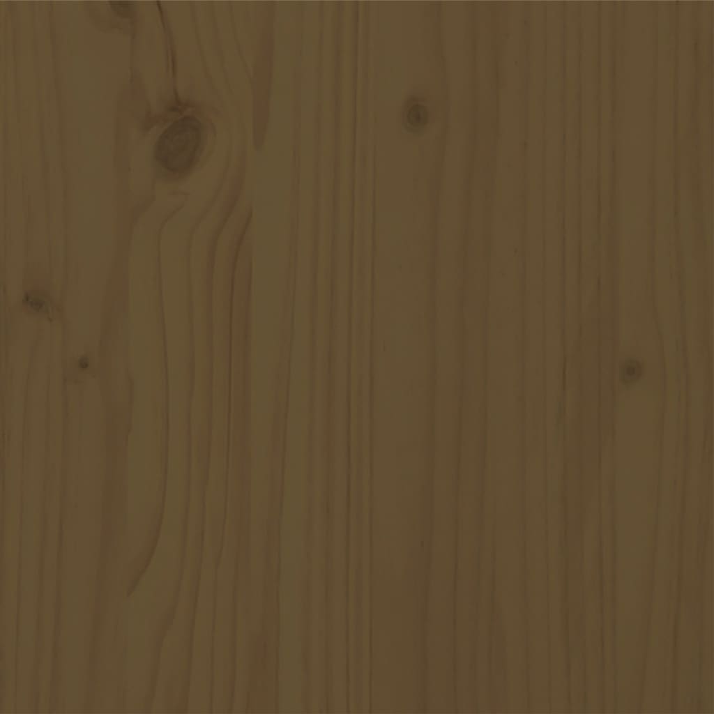 Estructura Cama Madera maciza de pino doble 135x190 cm vidaxl