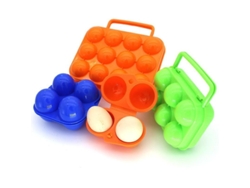 2026-contenedor De Huevos Antichoque 2/6/12 Huevos Abs Almacenamiento Camping Refrigerador Caja Nfk 2 Compartimentos