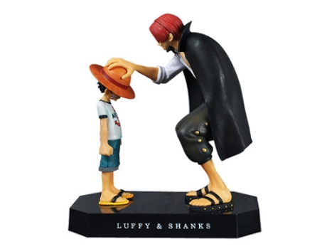 EZII Figura Anime one pease Nica Luffy Shanks 18 BLACK multicolor crianças presente brinquedo bonito