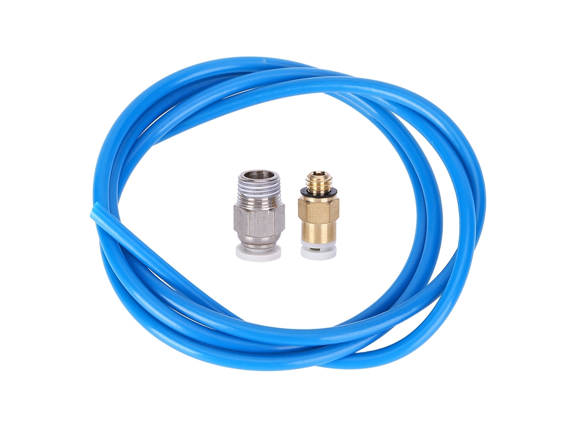 Conjunto De Bico Remoto Para Impressora 3d Con Tubo Ptfe Azul Oscuro 1.5m Resistente A La Corrosión