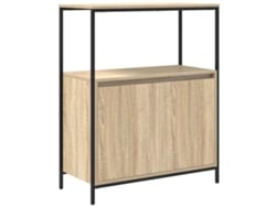 Maison Exclusive - Mueble De Baño Con Estantes Roble Sonoma 76,5x35x95 Cm