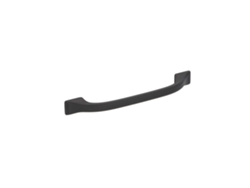 Tirador Para Mueble De Zamac Distancia Entre Ejes De 128 Mm Barniz Negro Mate Lote De 6mm