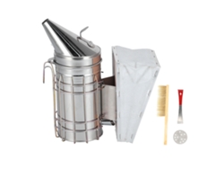 Kit De Apicultura Para Principiantes: Ahumador, Colmena, Acero Inoxidable, Cepillo, Raspador, Herramientas.