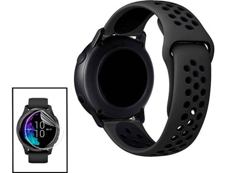 Kit Correa Sportystyle y Protector de Gel Garmin Forerunner 245 PHONECARE Negro