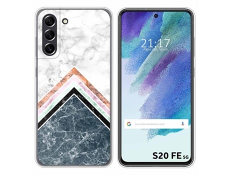 Carcasa Samsung Galaxy S21 FE 5G TUMUNDOSMARTPHONE Dibujos Multicolor