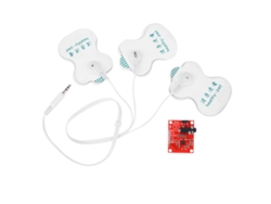Módulo Sensor Para Monitor De Electrocardiografía Cardíaca Con Salida Analógica De 3,3 V Cc Y 3 Varillas Con Forma De Calabaza.