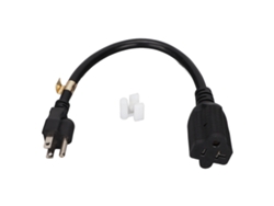 Cable De Extensión De Alimentación De Alta Resistencia Nema 5-15p A 5-20r 14awg De 0,32 M/1,0 Pies