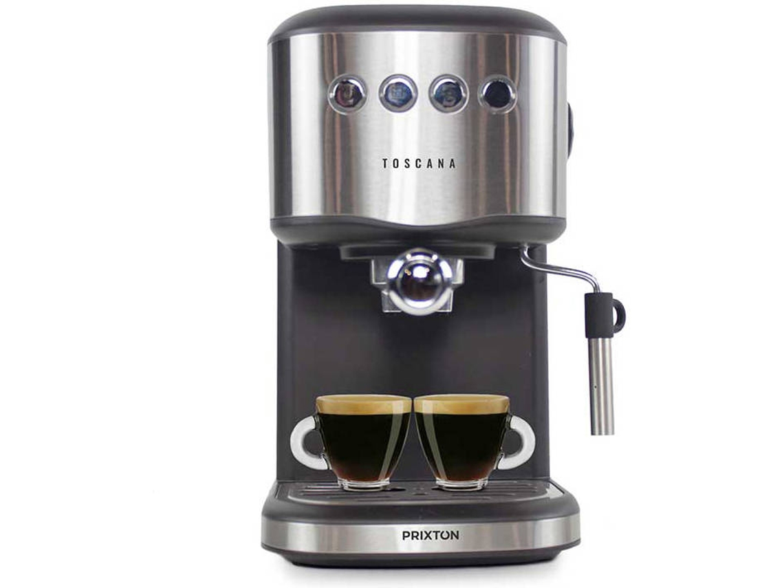 Cafetera PRIXTON Toscana (20 Bar - Café Molido y Cápsulas)