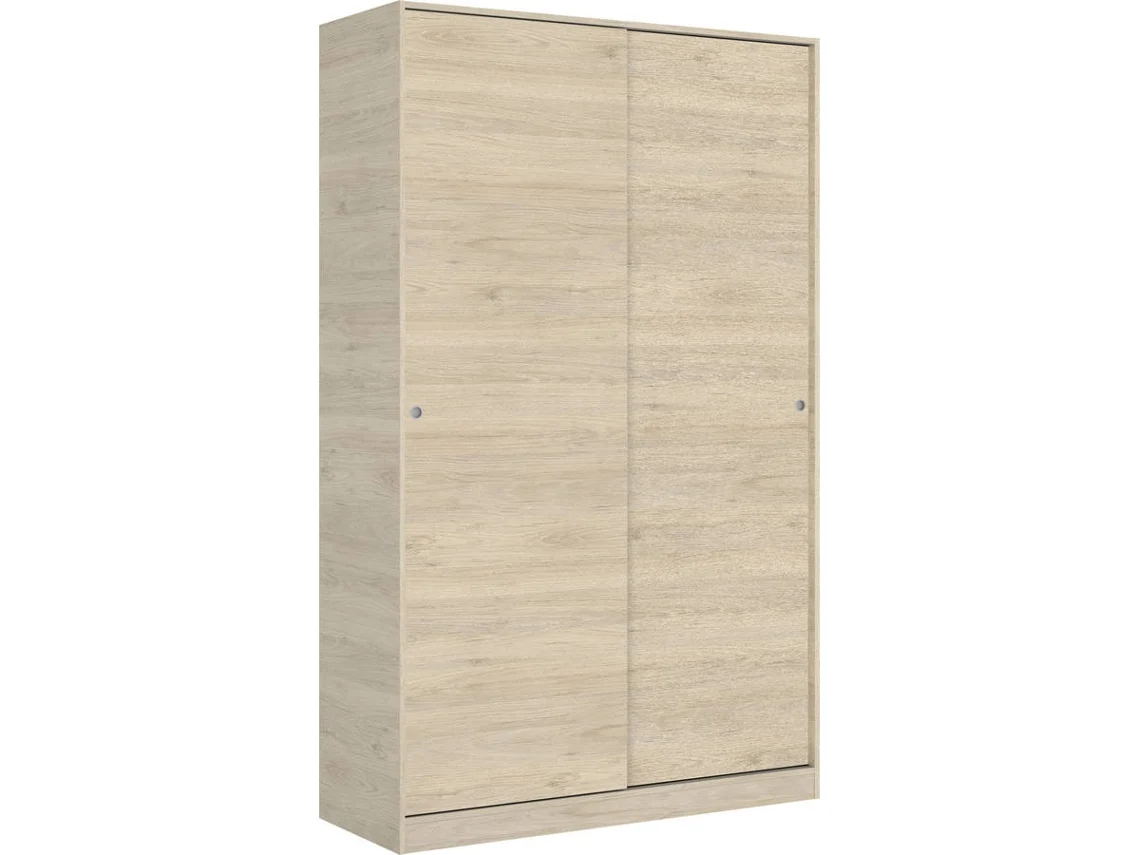 Armario 2 Puertas Corredera Plus 120 DKIT Slide (Natural - 204x120x50 cm)