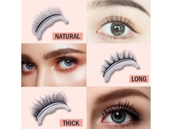 Pestañas Postizas Autoadhesivas Reutilizables - No Requieren Pegamento Ni Delineador De Ojos - 1 Par