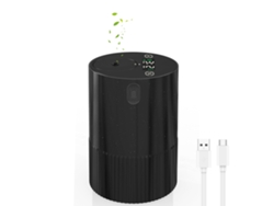 Difusor de aceite sin agua para el hogar, coche, difusores de aceites esenciales recargables por USB, mini difusor eléctrico de aromaterapia CHRONUS