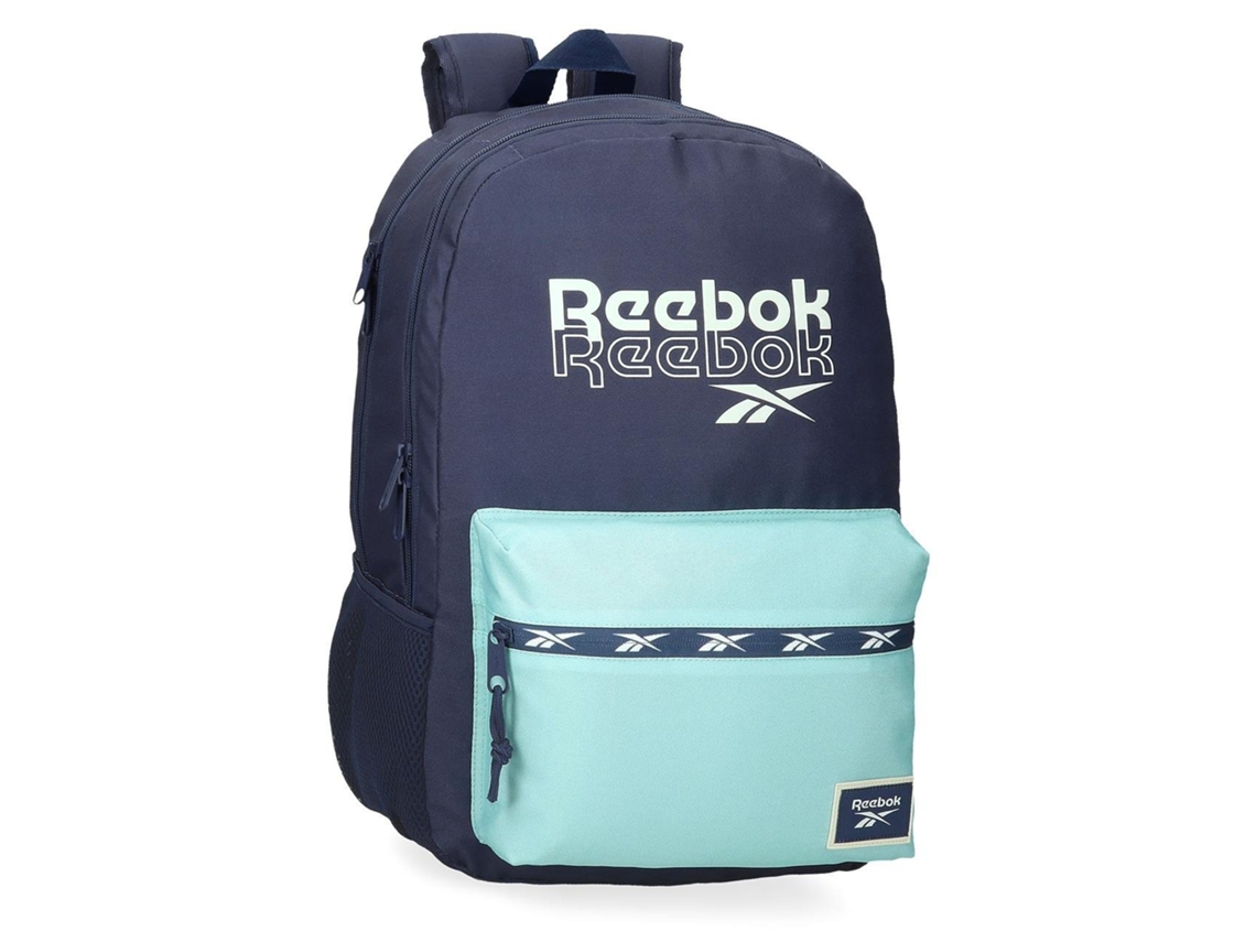 Mochila escolar adaptable Andrew 44 cm Azul Reebok