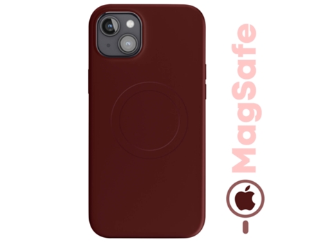 Funda para iPhone 15 Plus AVIZAR Silicona Rojo