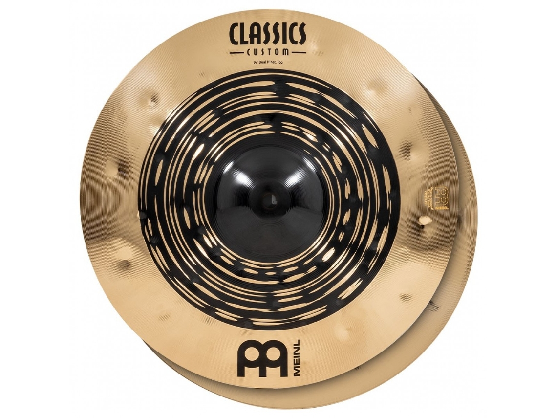 MEINL pratos choque classics custom dual 14