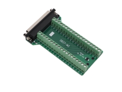 Placa De Terminales Conector Db37 Rompedor Recta Pcb Aislada Anti-interferencia Ac300v Hemmbra Db37‑m2