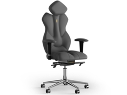 Silla de Escritorio Ergonomica KULIK Royal PU Cuero (Gris -130x50x50cm)