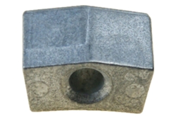 Ânodo de Zinco Rec6Aw-1132P-00 Prateado 100 X 270 Mmrecmar
