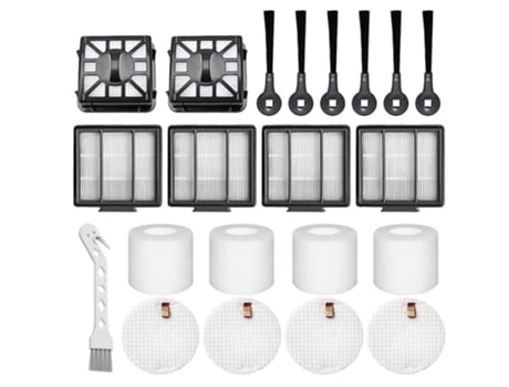 Para robô varredor de tubarão rv1001ae rv101 escova lateral filtro escova principal